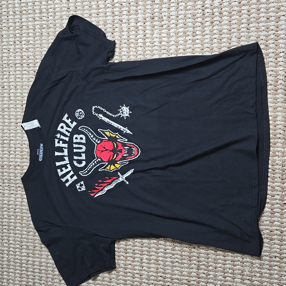 Netflix Stranger Things Shirt 2XL 50 / 52 Plus Size Hellfire Club TV Show Top